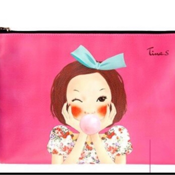 [FASCY] TINA Women’s Clutch 12x9 in Handbag NEW in Original plastic zip case. - Picture 2 of 5